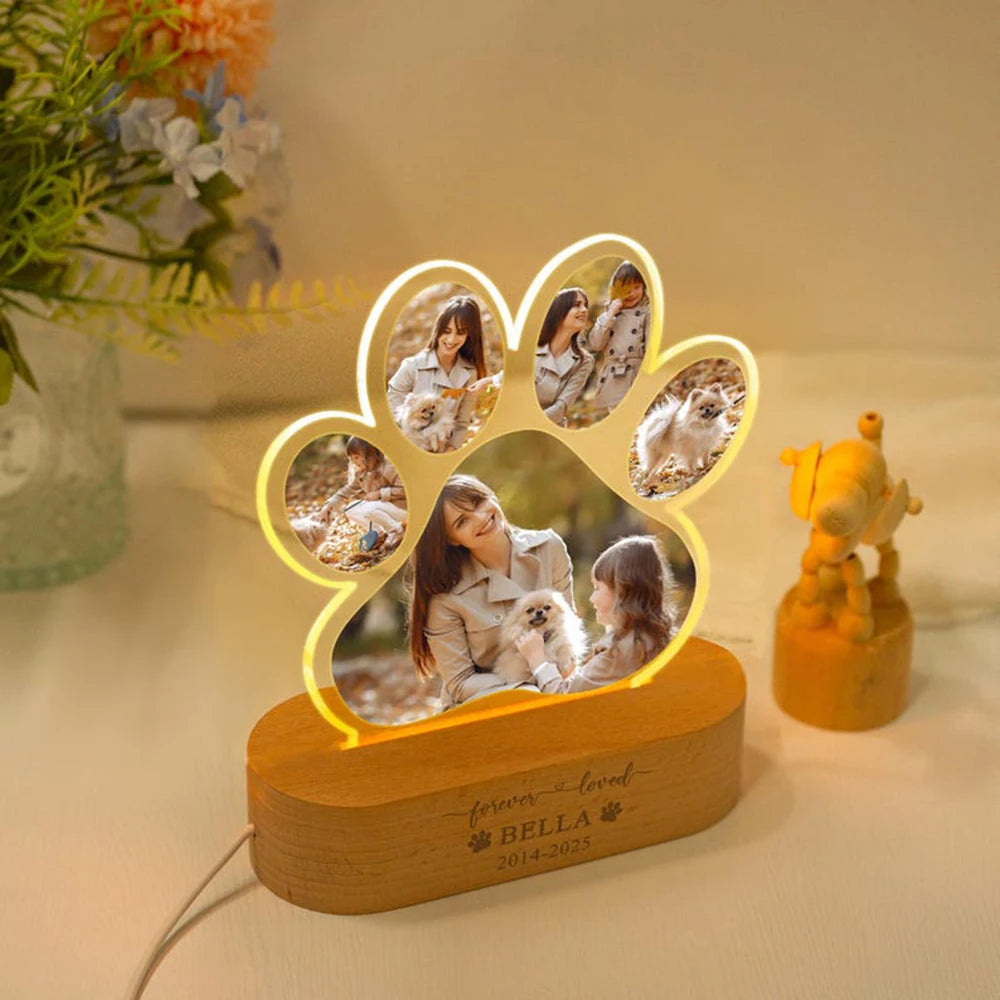 Personalized Pet Night Light