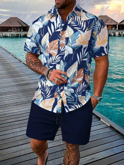 Tropical Floral Hawaiian Shirt