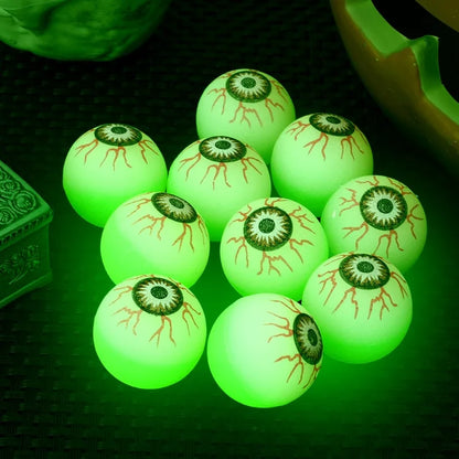 Glow-in-the-Dark Eyeball Bouncy Balls
