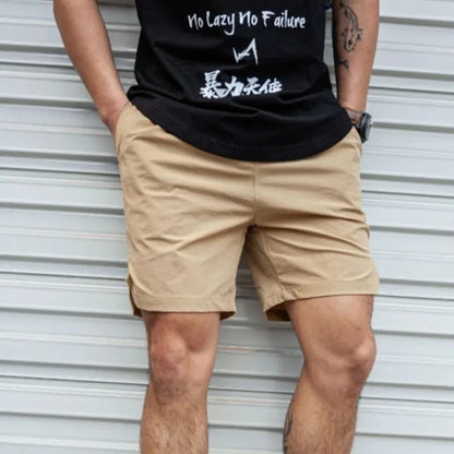 Lightweight Drawstring Gym Shorts