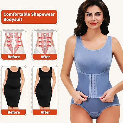 2025 Bodysuit Shapewear with Zipper Belt