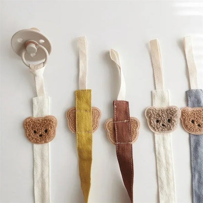 Baby Cute Bear Pacifier Clip