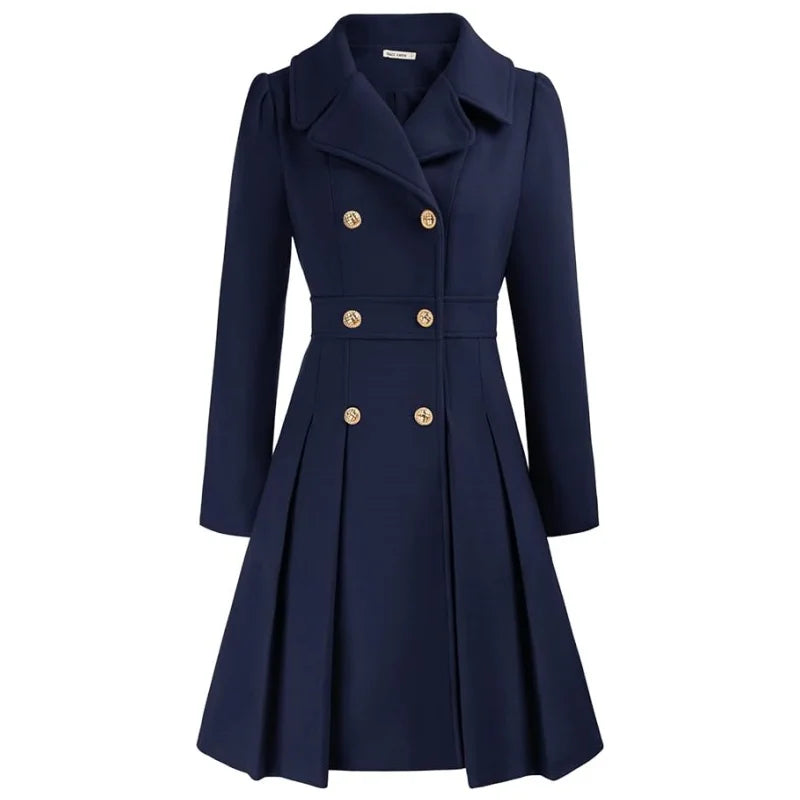 Double-Breasted Trench Coat