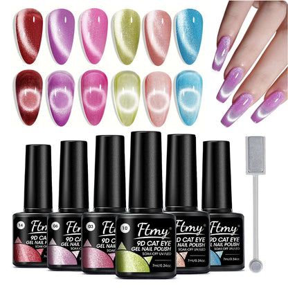 Crystal Cat Eye Gel Set