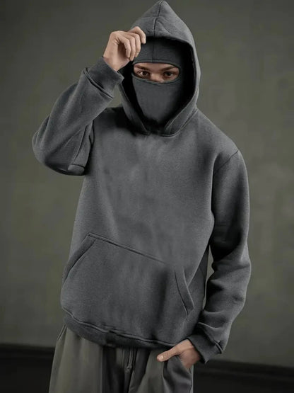 Face Mask Zip Hoodie