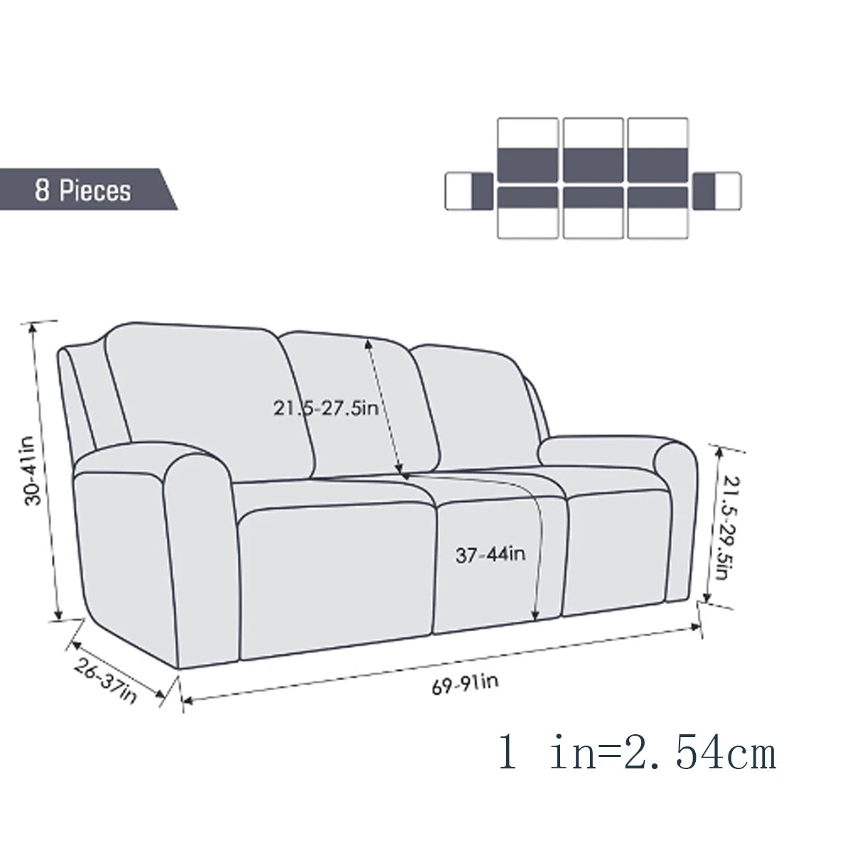 Recliner Sofa Slipcover