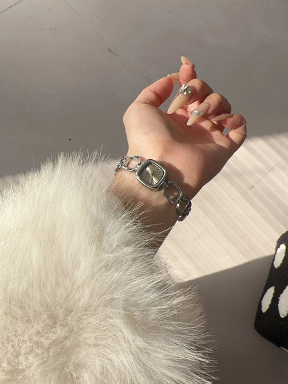 Square Diamond Watch