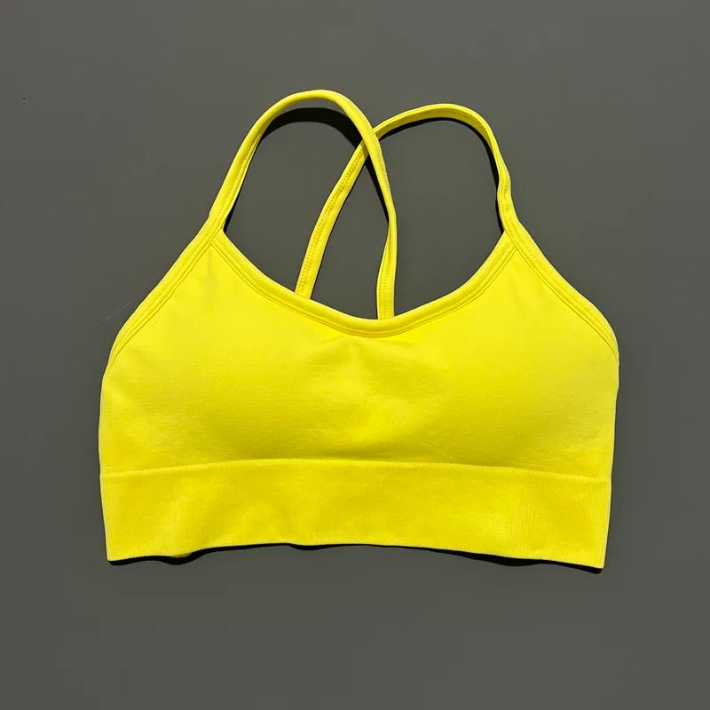 Histello Backless Cross Bra