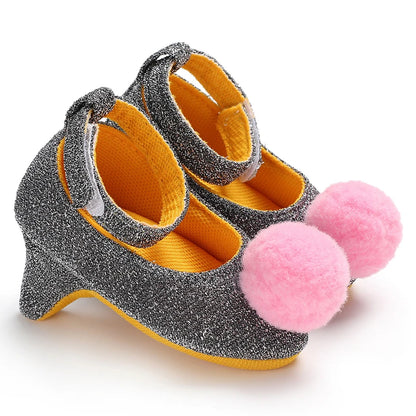 Leopard Bow Baby Dress Shoes