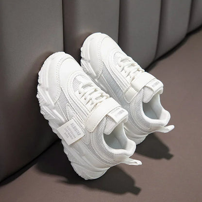 Hook-and-Loop Mesh Sneakers