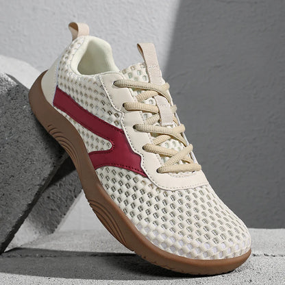 Wide-Toe Barefoot Mesh Sneakers