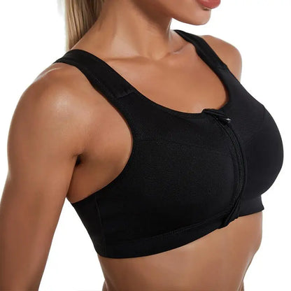 Push-Up Back-Closure Sports Bra