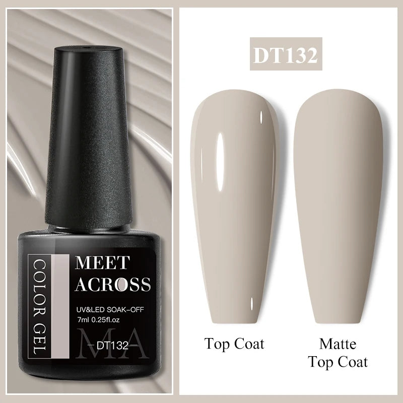 MEET ACROSS Matte Gel Polish