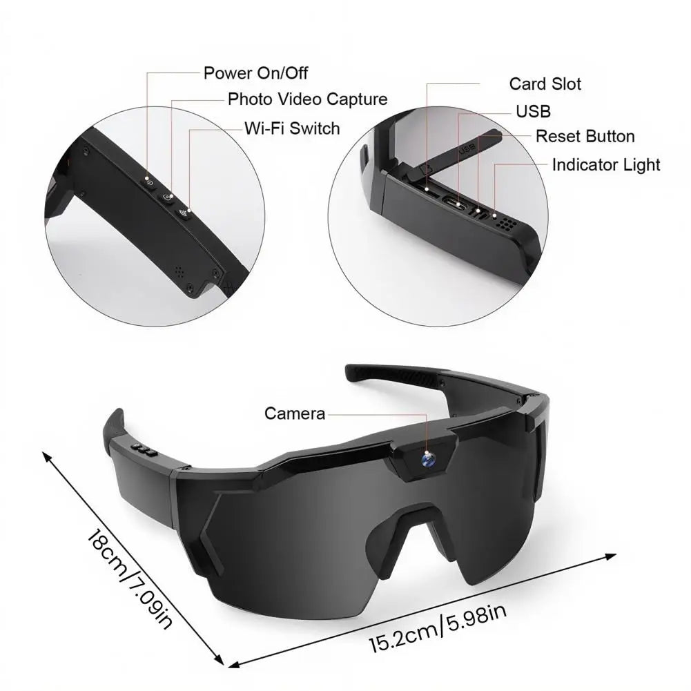 Smart Camera Sunglasses