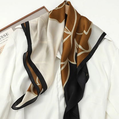 Scarf 70 70Cm Silk Square