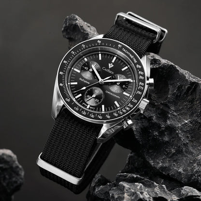 Cadisen Canvas Strap Chronograph
