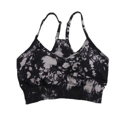 Chrleisure Tie-Dye Sport Bra