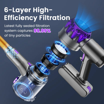 Cordless Touchscreen Vacuum Cleaner