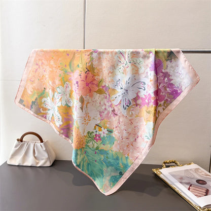 70cm Square Silk Scarf