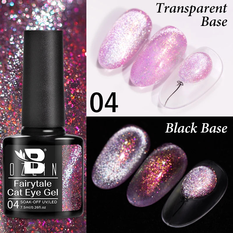 Pink Cat Eye Gel Polish