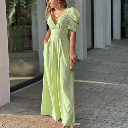 Sash Wide Jumpsuit