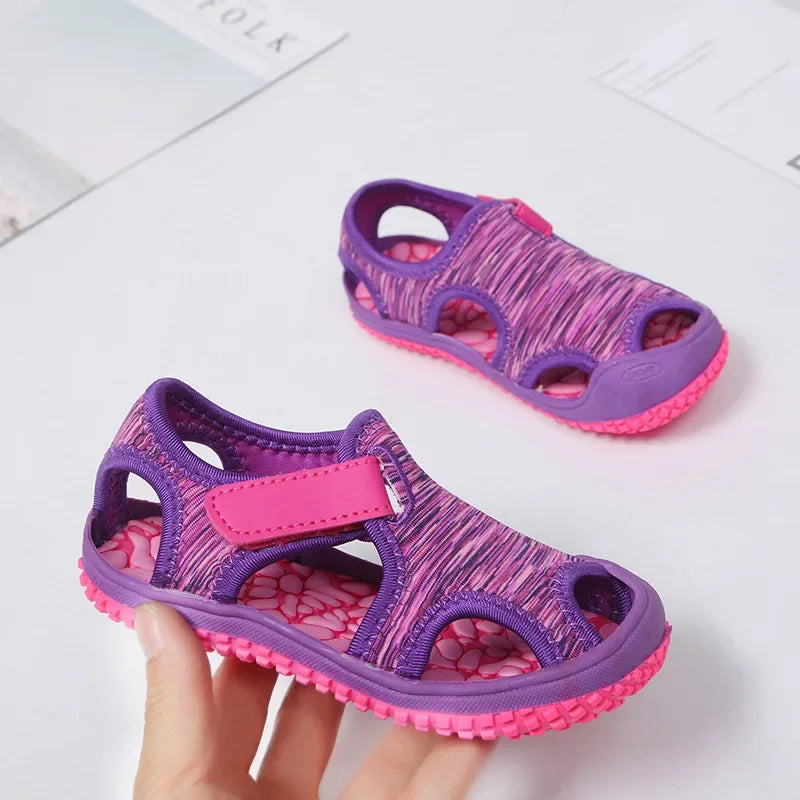 Hook-and-Loop Beach Sandals