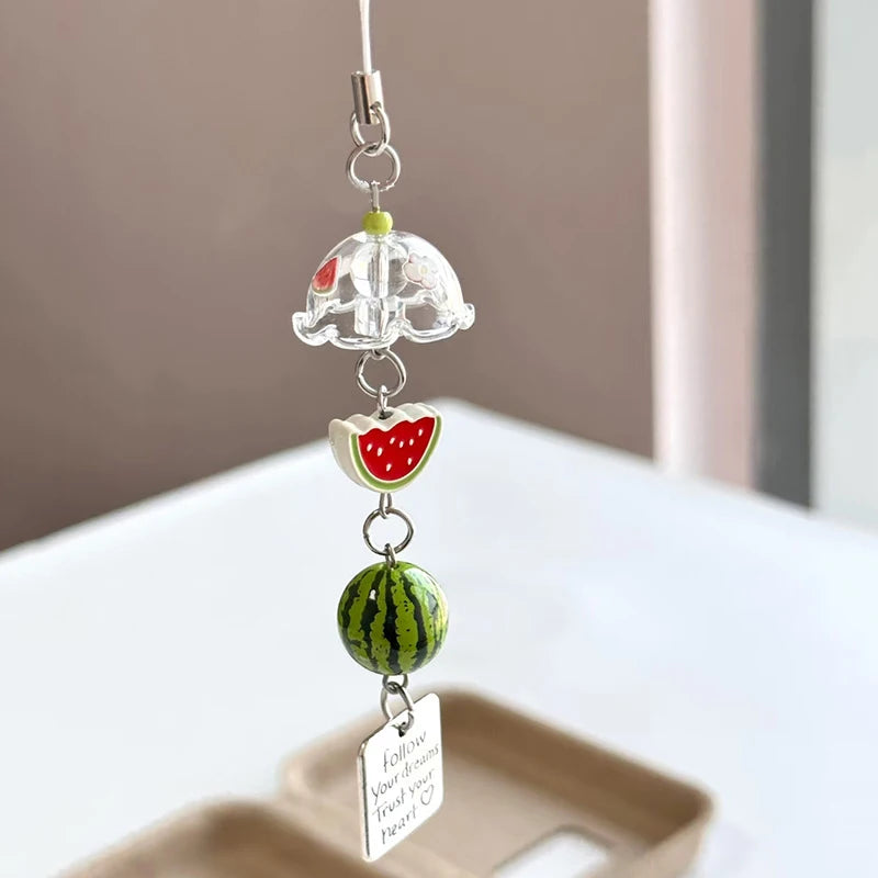 Cute Wind Chime Pendant Keyring