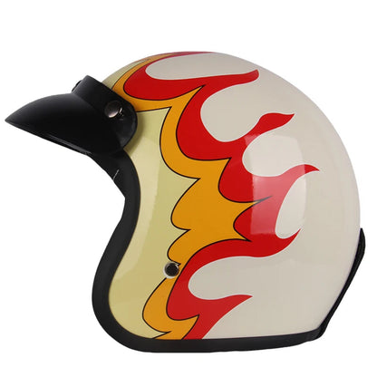 Retro Cruiser 3/4 Half Helmet