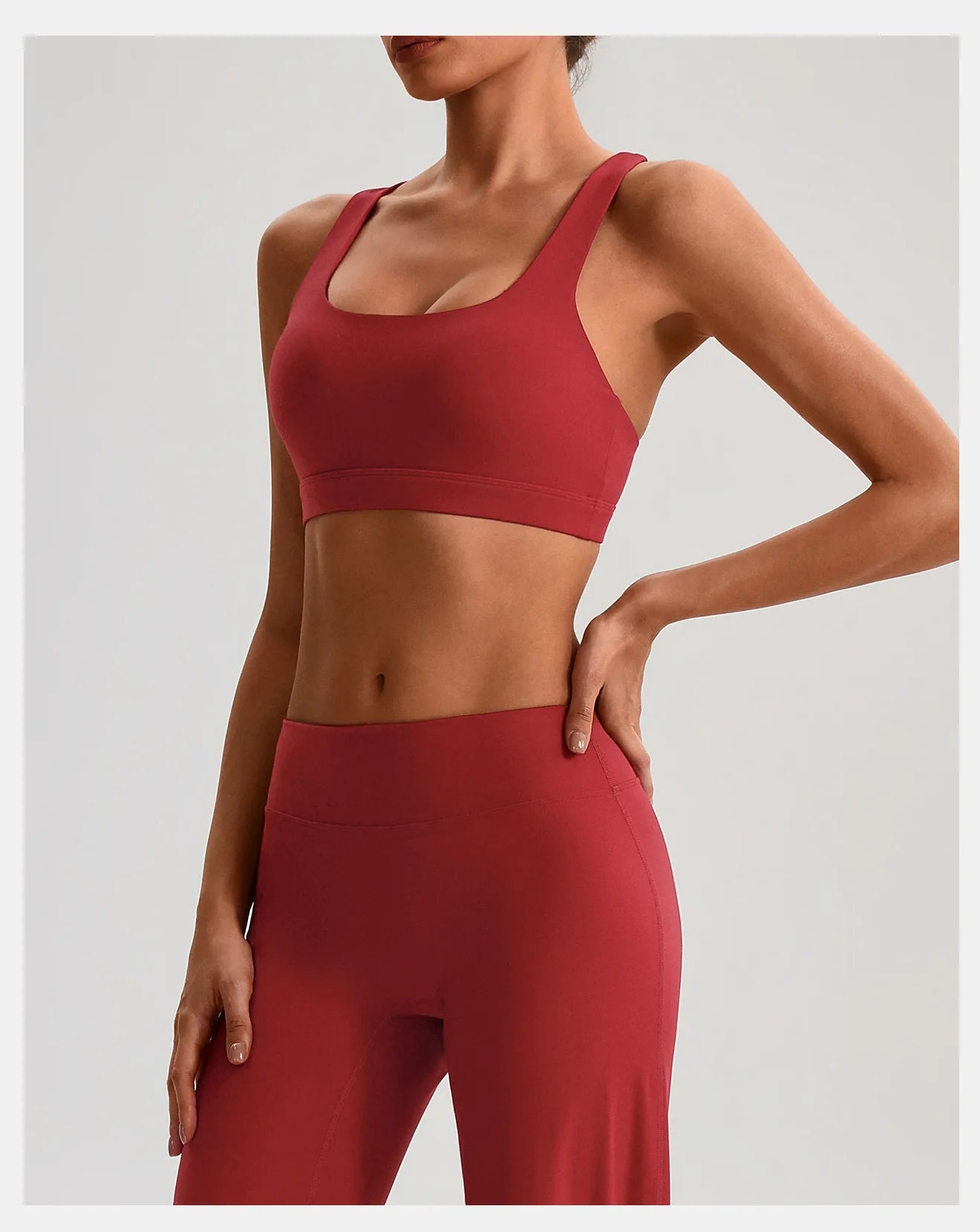 Back Hollow Out Fitness Bra