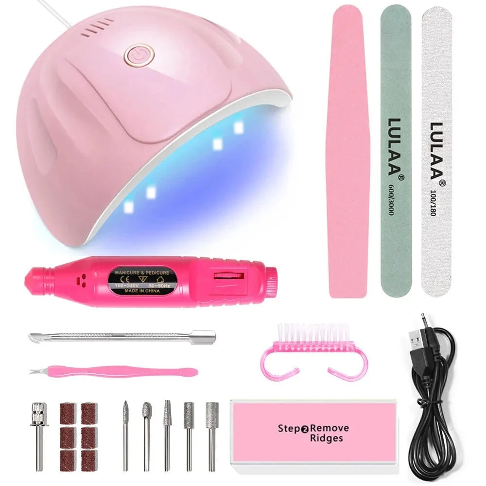 Electric Nail Drill Manicure Kit