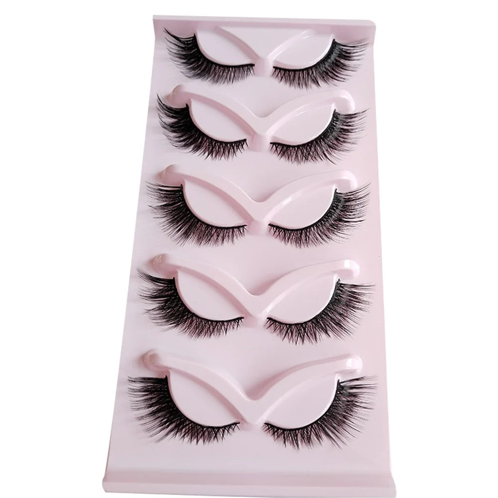 Winged Strip False Eyelashes