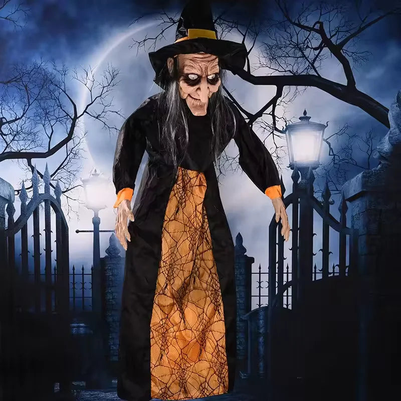 Talking Animatronic Witch Prop