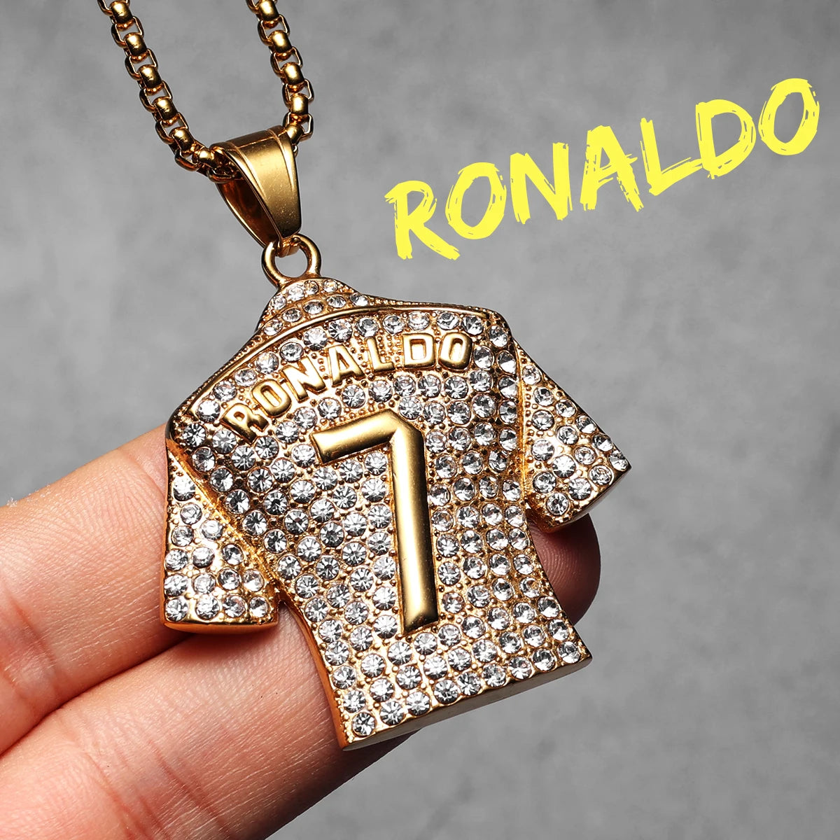 Metal Jersey Stainless Steel Pendant Party
