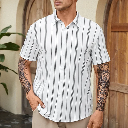 Printed Broadcloth Casual Shirt