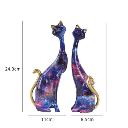 Couple Cat Sculpture