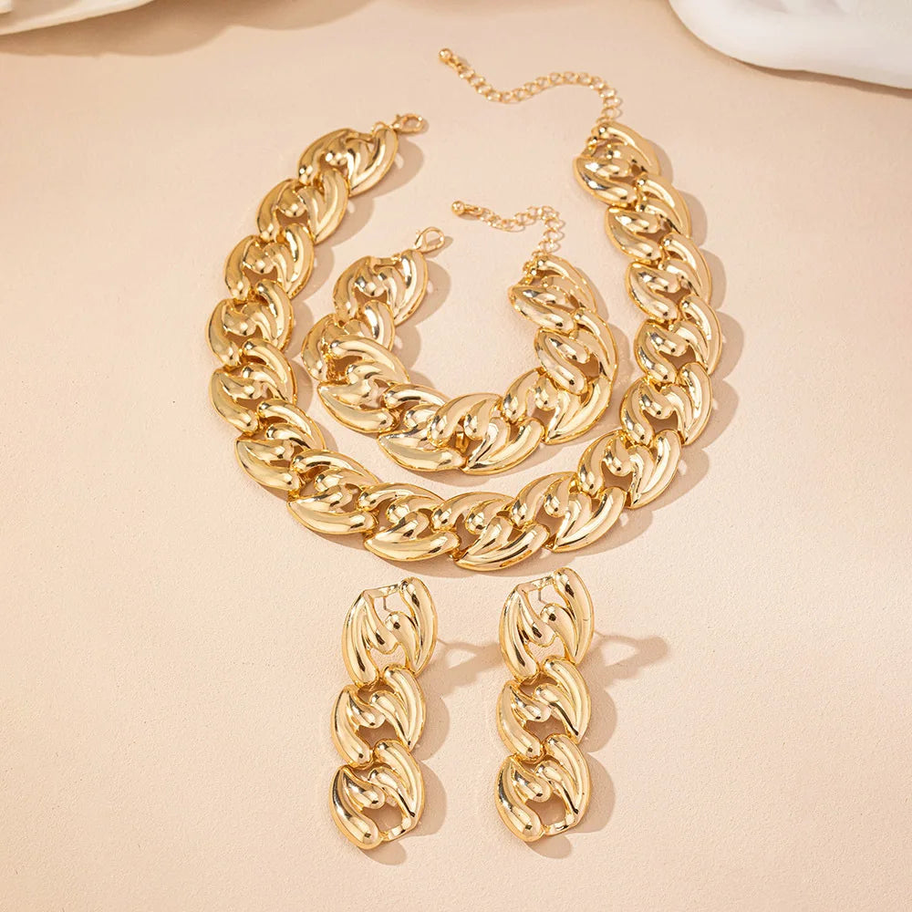 Geometric Jewelry Set
