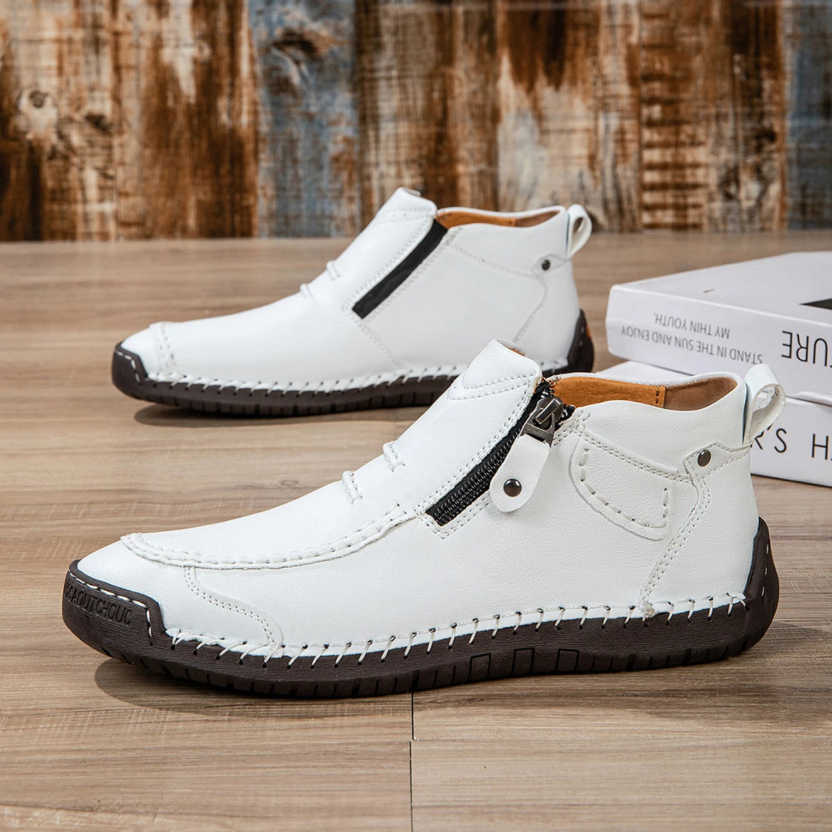 Handmade Leather Ankle Boots