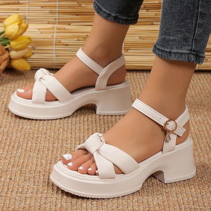 Ankle Strap Platform Sandals