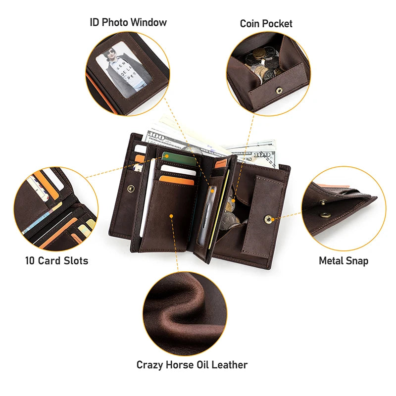 Zodiac Leather Wallet