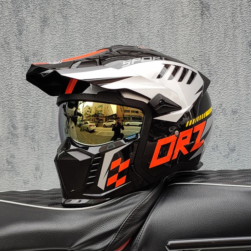 ORZ Retro Multifunctional Modular Helmet