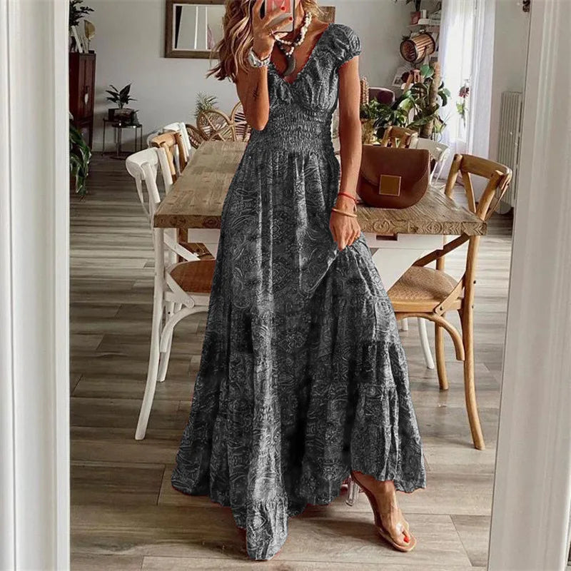 Bohemian Print Dress