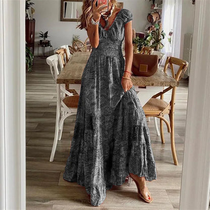 Bohemian Print Dress