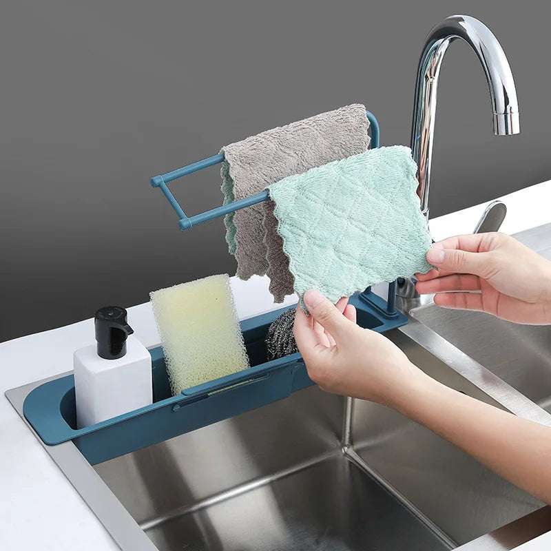Multi-Functional Sink Rack
