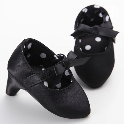 Leopard Bow Baby Dress Shoes