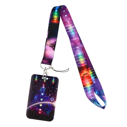Sakura Cherry Blossoms Flower lanyard
