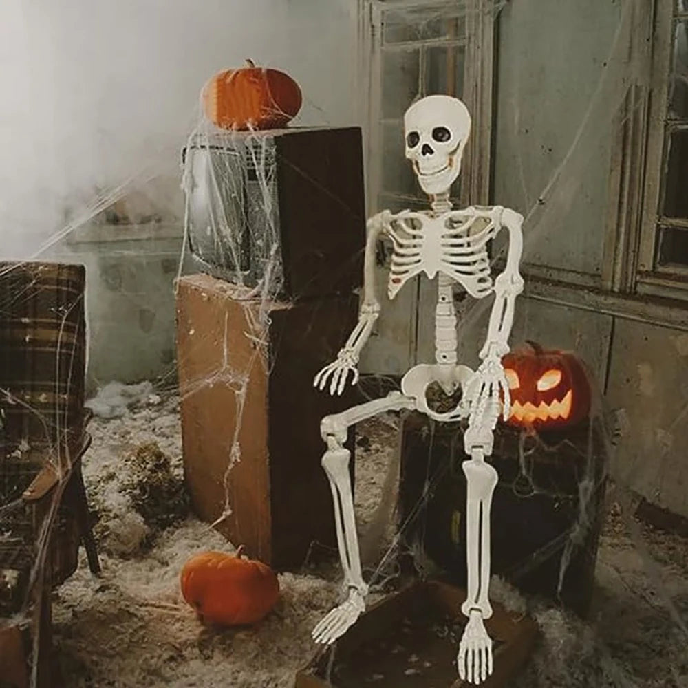 Halloween Posable Skeleton Decoration