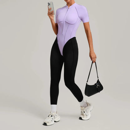 Color Block Jumpsuit