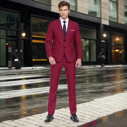 Slim Fit Formal Blazer Suit