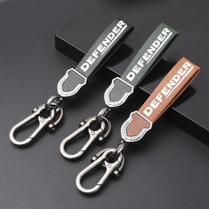 Genuine Leather Keychain Car Key