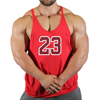 Bodybuilding Stringer Sleeveless Gym Vest